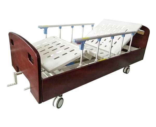 E2實(shí)木雙搖床（中控剎車(chē)、五檔護(hù)欄）