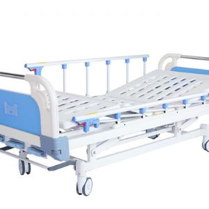 E5三功能護理床 (中控剎車、折疊護欄）